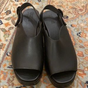 camper misia leather platforms